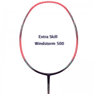 Li Ning 2017 Badminton Racket Extra Skill WindStorm 500 - Purple/Pink